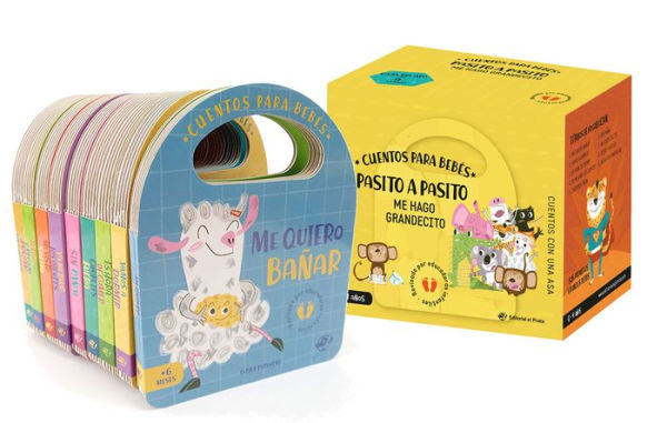 Cuentos para bebes: Lote de cuentos Pasito a pasito me hago grandecito