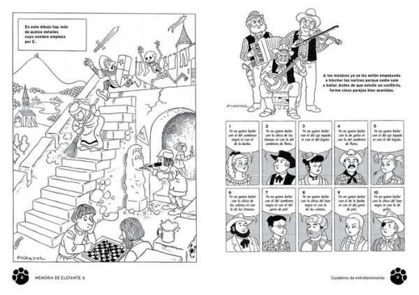 Memoria de elefante 6: Cuaderno de entretenimiento
