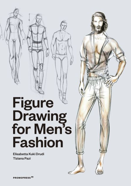 men's fashion figure drawing