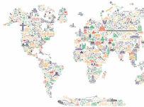 Alternative view 2 of Welcome to an Illustrated World Tour
