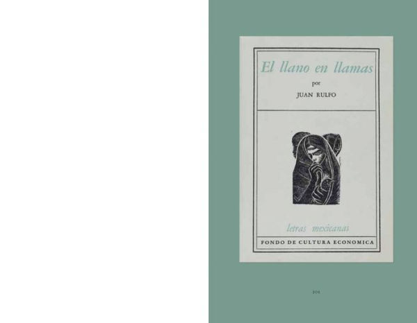 El Llano en Llamas The Burning Plain Spanish Edition Edición