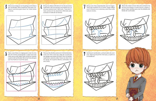 Aprende a dibujar con Harry Potter (El libro oficial). Inspirado en las películas / The Official Harry Potter How-to-Draw