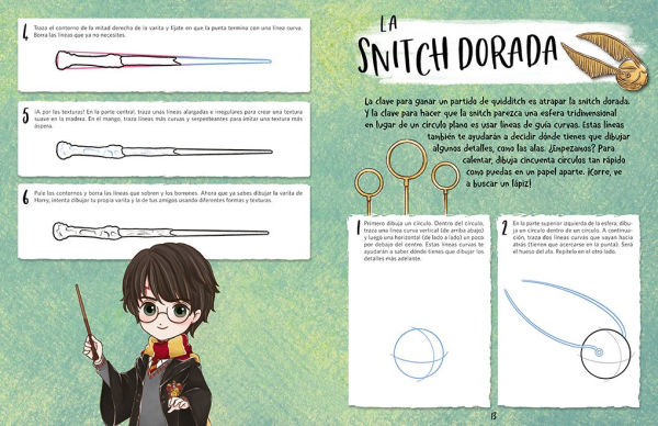 Aprende a dibujar con Harry Potter (El libro oficial). Inspirado en las películas / The Official Harry Potter How-to-Draw