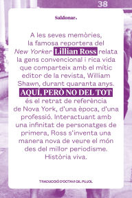Title: Aquí, però no del tot, Author: Lillian Ross