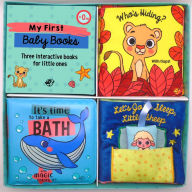 Title: My First Baby Books: Three Interactive Books for the Little Ones, Author: Alicia Teba