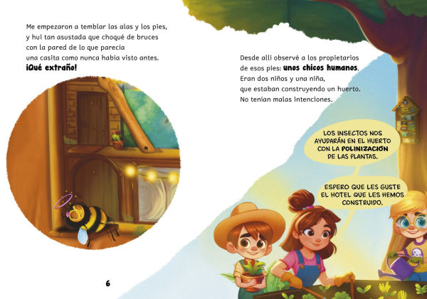 La abeja Greta y el hotel de los insectos / Greta the Bee and the Insect Hotel (Spanish Edition): Chapter book. Descubre la importancia de los insectos. ¡Con dos guias educativas! Para niños a partir de 6-7 años