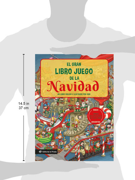 El gran libro juego de la Navidad / The Big Game Book of Christmas (Spanish Edition): Un libro creado e ilustrado por subi