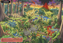 Alternative view 5 of El gran libro juego de los dinosaurios / The Big Game Book of Dinosaurs (Spanish Edition): Busca y encuentra dinosaurios. Libro para niños 3-8 años. ¡Con tres niveles de dificultad! Para toda la familia. (Spanish Edition)
