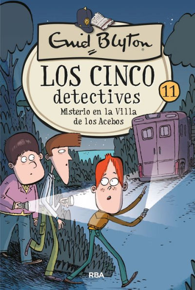 Los cinco detectives 11 - Misterio en la villa de los Acebos