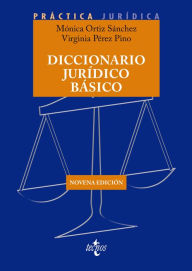 Title: Diccionario jurídico básico, Author: Mónica Ortiz Sánchez