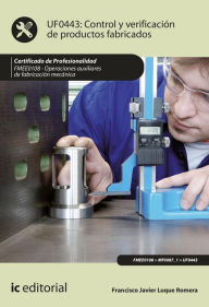 Title: Control y verificación de productos fabricados. FMEE0108, Author: Francisco Javier Luque Romera