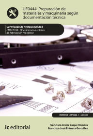Title: Preparación de materiales y maquinaria según documentación técnica. FMEE0108, Author: Francisco Javier Luque Romera