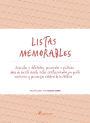 Listas memorables