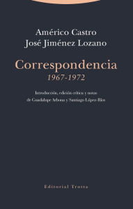 Title: Correspondencia (1967-1972), Author: Américo Castro
