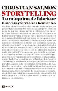 Title: Storytelling: La máquina de fabricar historias y formatear las mentes, Author: Christian Salmon