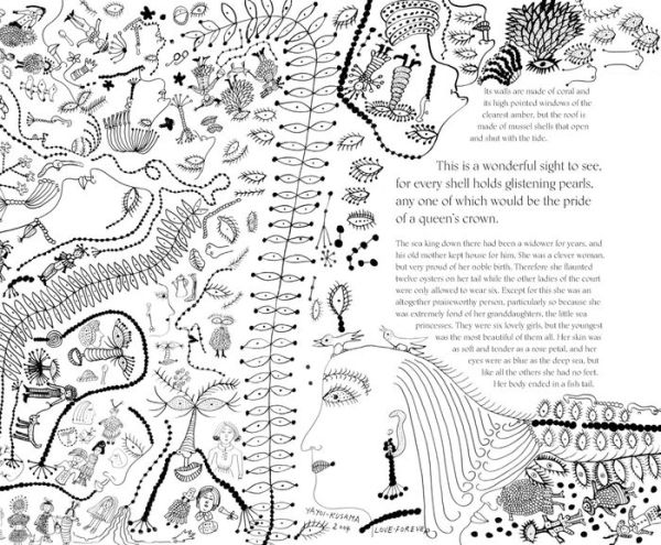 The Little Mermaid by Hans Christian Andersen & Yayoi Kusama: A Fairy Tale of Infinity and Love Forever