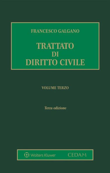 Trattato di diritto civile. Volume 3