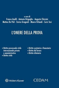 Title: L'onere della prova, Author: AA.VV.