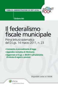 Title: Il federalismo fiscale municipale, Author: Girolamo Ielo