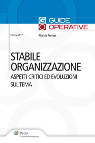 Title: Stabile organizzazione, Author: Maricla Pennesi