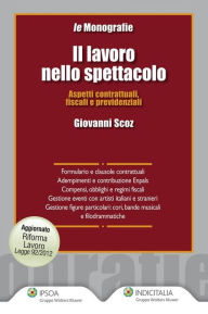 Title: Il lavoro nello spettacolo, Author: Giovanni Scoz