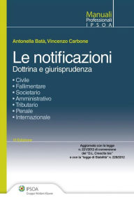 Title: Le notificazioni, Author: Antonella Batà
