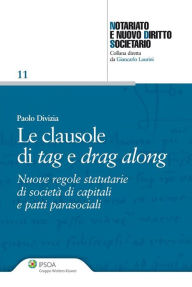 Title: Le clausole di tag e drag along, Author: Paolo Divizia