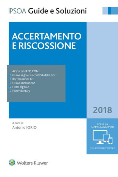 Accertamento e riscossione 2018