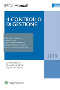 Title: Il controllo di gestione, Author: Riccaboni Angelo