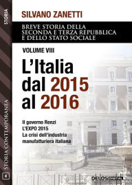 Title: L'Italia dal 2015 al 2016, Author: Silvano Zanetti