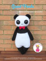 Grand Panda: Patron d'Amigurumi au Crochet