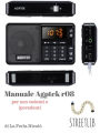 manuale lettore mp3 AGPtek r08 (per non vedenti e ipovedenti)
