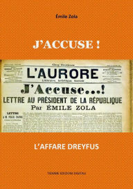 Title: J'accuse! L'affare Dreyfus, Author: Émile Zola