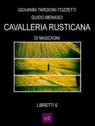 Title: Cavalleria rusticana, Author: Giovanni Targioni-Tozzetti