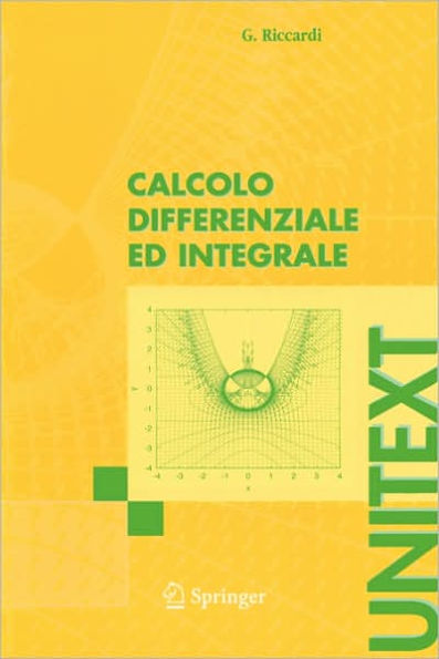 Calcolo differenziale ed integrale / Edition 1