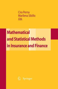 Title: Mathematical and Statistical Methods for Insurance and Finance, Author: Cira Perna