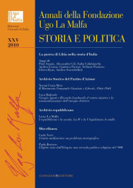 Title: Annali della Fondazione Ugo La Malfa XXV - 2010: Storia e Politica, Author: Aa.Vv.