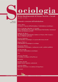 Title: Sociologia n. 2/2015: Rivista quadrimestrale di Scienze Storiche e Sociali, Author: Natalina Stamile