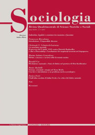 Title: Sociologia n. 1/2013: Rivista quadrimestrale di Scienze Storiche e Sociali, Author: Donatella Pacelli