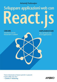 Title: Sviluppare applicazioni web con React.js, Author: Artemij Fedosejev