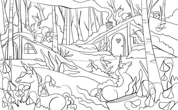 Coloring Unicorns