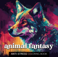 Title: Animal Fantasy. Anti-Stress Coloring Book, Author: Sara Muzio