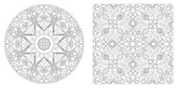 Alternative view 2 of The Mandala Coloring Book
