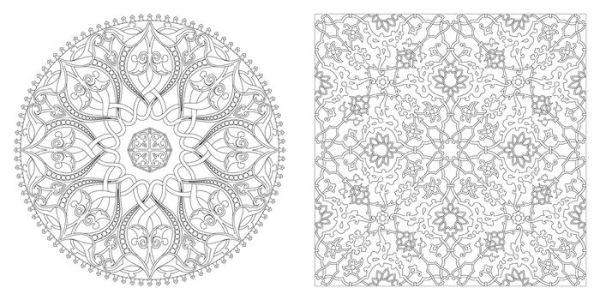 The Mandala Coloring Book