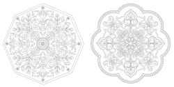 Alternative view 3 of The Mandala Coloring Book