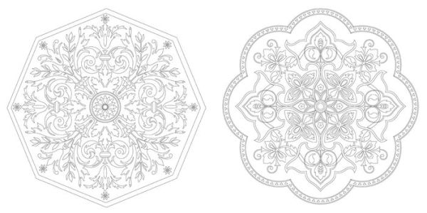 The Mandala Coloring Book