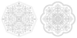 Alternative view 6 of The Mandala Coloring Book