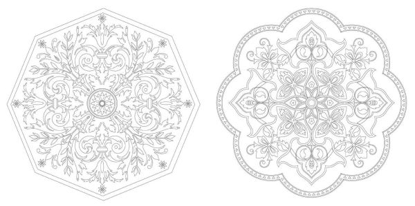 The Mandala Coloring Book