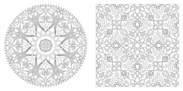 The Mandala Coloring Book