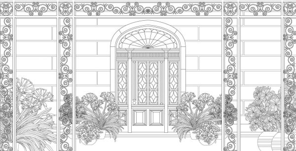 Urban Jungle Coloring Book